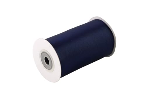 Creativery 10m Rolle Satinband 100mm Tischband Tischläufer Satin Stoff Tischdeko Party Hochzeit Geburtstag dunkelblau Navy von Creativery