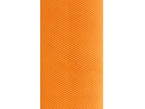 Creativery 9m Tüll Deko Stoff 15cm Tüllband Netz Rolle Tüllstoff Tütüs Hochzeit orange 668 von Creativery