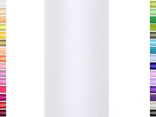 Creativery 9m Tüll Deko Stoff 15cm Tüllband Netz Rolle Tüllstoff Tütüs Hochzeit weiß 029 Creativery 9m Tüll Deko Stoff 15cm Tüllband Netz Rolle Tüllstoff Tütüs Hochzeit weiß 029 von Creativery