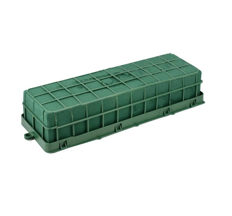 Creativery Bastelmoos, Nass Steckschaum Ziegel 50x12x9cm Garnet mit Gitter geschlossen unten Creativery Bastelmoos, Nass Steckschaum Ziegel 50x12x9cm Garnet mit Gitter geschlossen unten von Creativery