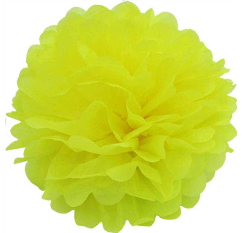 Creativery Pompon, 10 Papier Pompons 12cm Set von Creativery