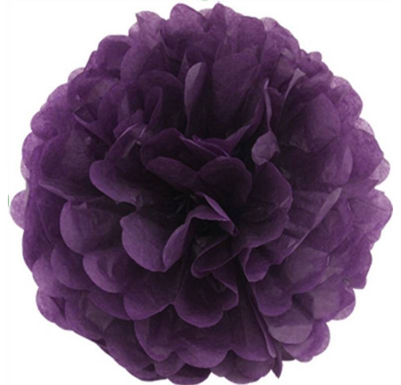 Creativery Pompon, 10 Papier Pompons 25cm SET von Creativery