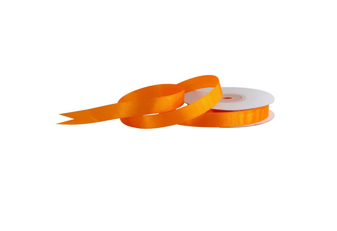Creativery Satinband, Satinband 12mm x 25m Rolle Orange von Creativery