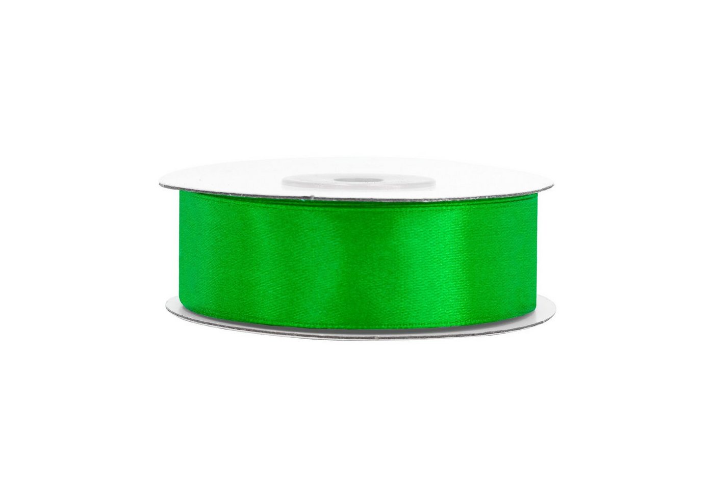 Creativery Satinband, Satinband 25mm x 25m Rolle Grün von Creativery