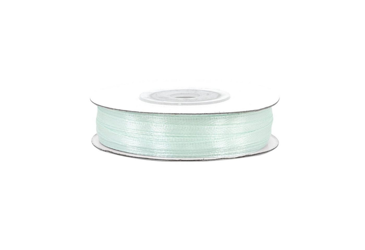 Creativery Satinband, Satinband 3mm x 50m Rolle Helltürkis / Aqua von Creativery