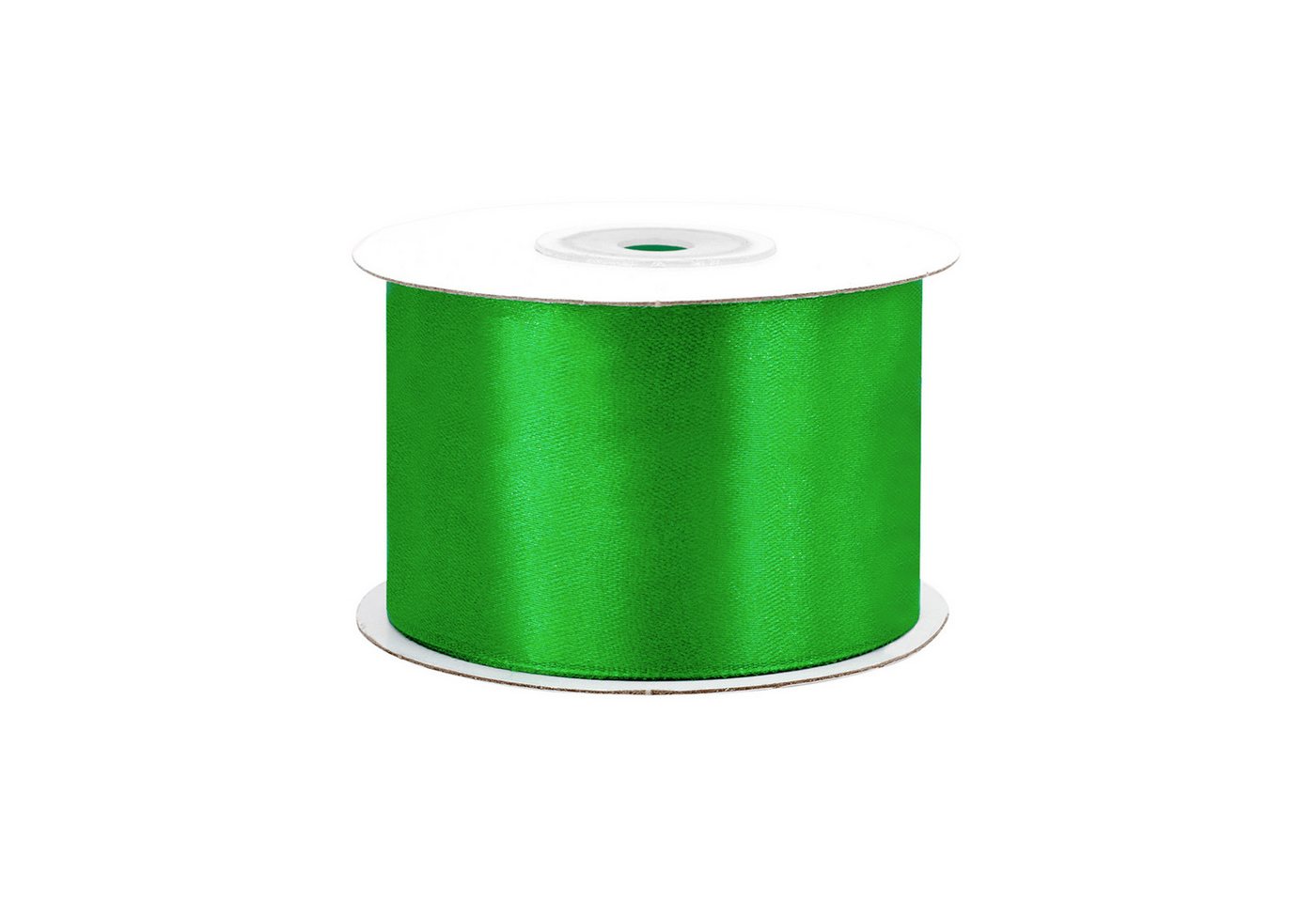 Creativery Satinband, Satinband 50mm x 25m Rolle Grün von Creativery