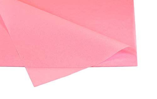 Creativery Seidenpapier - Tissue Papier 50 x 75cm 10 Bögen Gestalten Dekorieren Vepacken bunt Farbe rosa 148 von Creativery