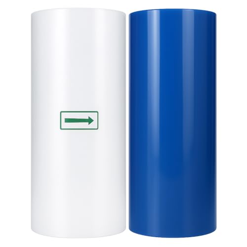 Creatorally UV DTF Transferfolie, AB Transferfolie Plotter für UV-Tintenstrahldrucker 30 cm x 100 m Rolle, Direktdruck auf Aufkleber für Glasbecher, Cremefarbenes Metall (Weiße Basis) von Creatorally