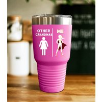 Oma Becher Superheld Geschenk, Super Frau Geschenke Für Von Omas, Future Grandma Geschenk Tassen, Personalisierbares von CreatorsCove