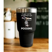 Possum Geschenke Niedlicher Tierbecher, Opossum Tumbler Polar Camel 20Oz, Tolles Beuteltier Geschenk, Lustiges 30 Unzen Geheimnis Weihnachtsmann von CreatorsCove