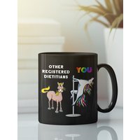 Registrierte Dietitian Geschenke Einhorn Tasse, Andere Dietitians Sie Weggehen Geschenk Für Kollegen Kollegen, Danke von CreatorsCove