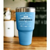 San Diego Baseball Becher Liebhaber Geschenke, Team Sport Maßgeschneiderte Tasse, Mama Papa Großvater Geschenke von CreatorsCove