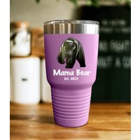 Schwangerschaft Mama Bär Becher Zum Ersten Mal Geschenk, Baby Shower Geschenk Personalisiert Werdende Geschenke, Schwangerschaftsgeschenke 1 von CreatorsCove