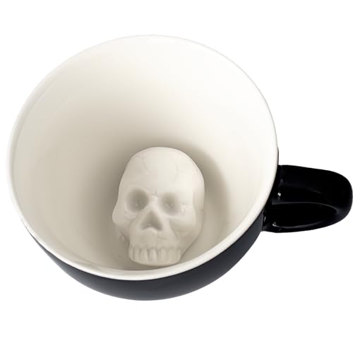 Creepy Cups - Skull 11oz=325ml / Tasse Totenkopf von Creature Cups