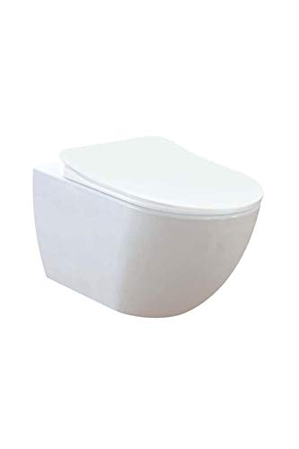 CREAVIT FAVORI SPÜLRANDLOS Hänge Dusch Wc Taharet Bidet Taharat Intimdusche inkl. Soft-Close Deckel von Creavit