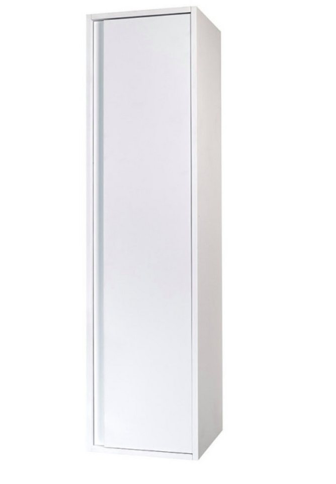 Creavit Hochschrank BD160.02 (1-St) Sally Badezimmer Hochschrank 160 cm Weiß hochglanz von Creavit