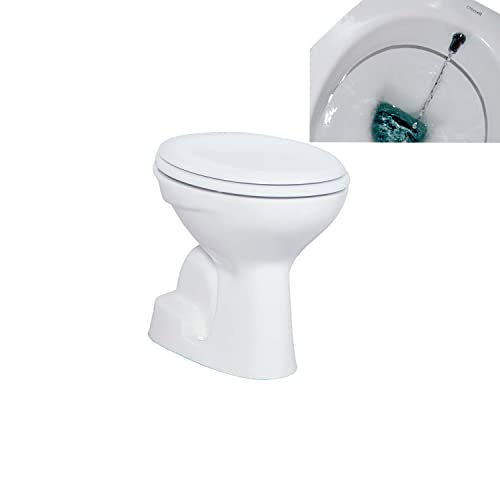 Stand Tiefspül Dusch Wc Taharet Bidet Taharat Intimdusche TP340 Senkrecht von Creavit