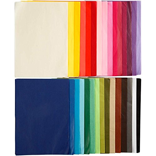Creavvee 100263 Gewebe Papier Sortiment, 21cm x 29.7cm, 300 Stück von Creavvee