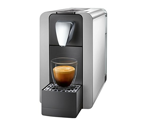 Cremesso Compact One II Kaffeemaschine, Edelstahl, Shiny Silver von Cremesso