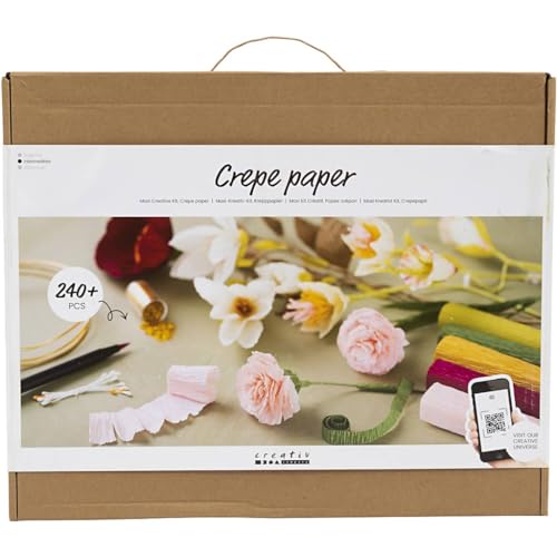 Creativ Company Crepe Paper Maxi Kit for Making Beautiful Crepe Bouquets von Creotime