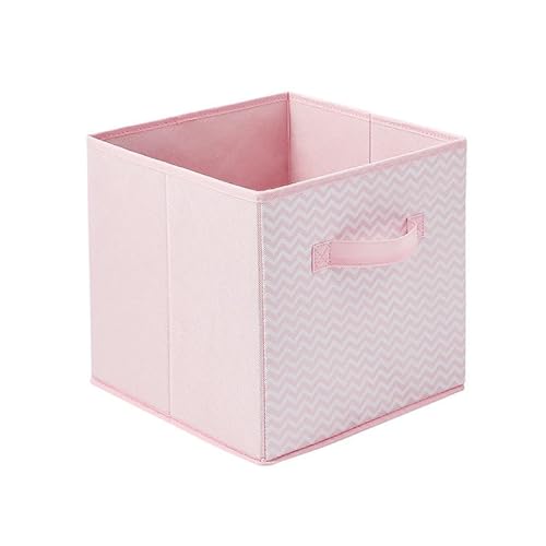 Crepundia Folding Fabric Storage Cube Organizer, Cube Falten Stoff Lagerung Korb Schrank Organizador Kleidung Boxen Hause Büro Regal Organisatoren For Spielzeug Organizer(03-11x11x11inch) von Crepundia