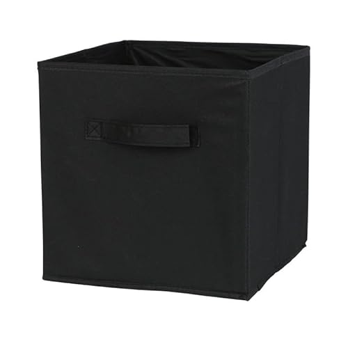 Crepundia Folding Fabric Storage Cube Organizer, Würfel-faltbare Stoff-Aufbewahrungsbox, Kleidungs-Aufbewahrungsbehälter For Spielzeug, Organizer, Körbe Büro, Schrankregal(05C 10.6x10.6x11 in) von Crepundia