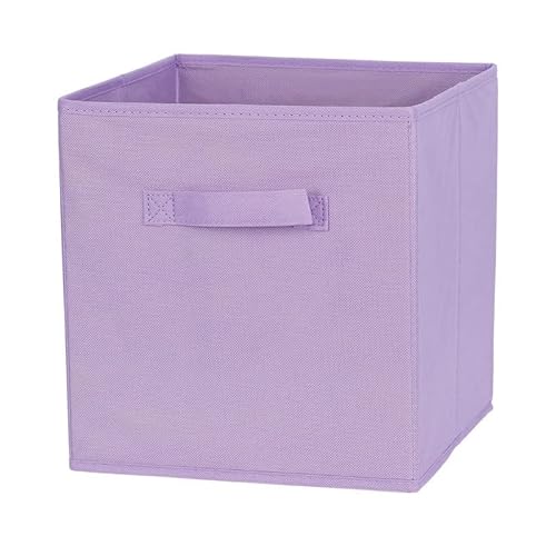 Crepundia Folding Fabric Storage Cube Organizer, Würfel-faltbare Stoff-Aufbewahrungsbox, Kleidungs-Aufbewahrungsbehälter For Spielzeug, Organizer, Körbe Büro, Schrankregal(08C 10.6x10.6x11 in) von Crepundia