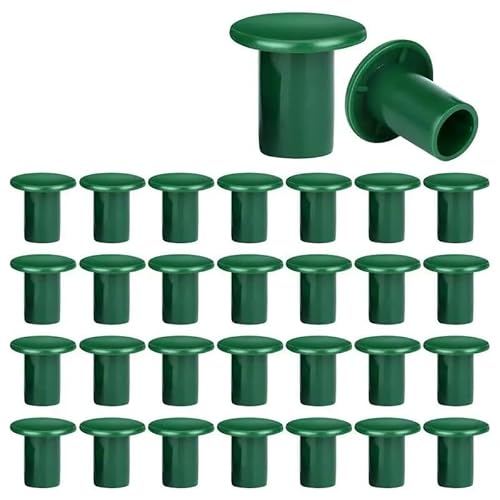 Dekorative Pfostenkappe für Gartenzaun, Gartenstockkappen, 48 Stück, Stockaufsätze, Sicherheitsabdeckungen for Pflanzenstützstäbe, Schutzkappen Stockstäbe, Augenschutz von Crepundia