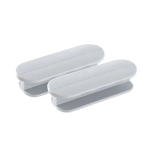 Fenstergriff,Sicherheitsgriff FüR Fenster 4 Stück Fensterschrank Schubladengriffe Selbstklebende Tür Kleiderschrank Griff Organizer Paste Öffnen Schiebetürknopf(Gray) von Crepundia