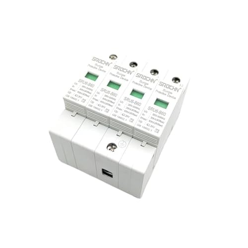 Fi Ls Schalter,Fehlerstrom-Schutzschalter AC SPD 1P 2P 3P 4P 20-100 KA 220V 385V Haus-Blitzschutzgerät Schutzvorrichtung For Niederspannung Ableiter OEM Fabrik(2P,20KA) von Crepundia