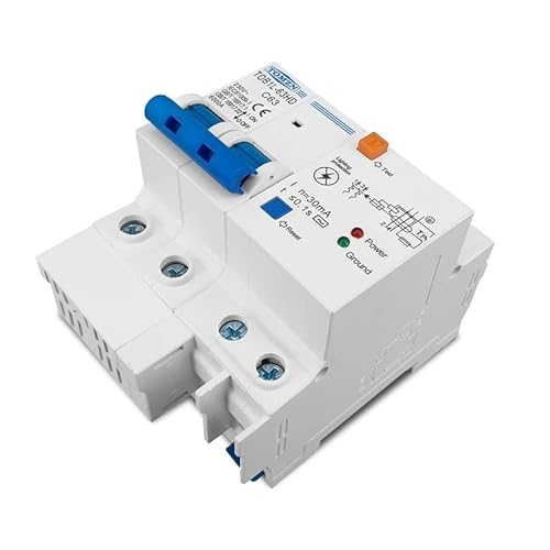 Fi Ls Schalter,Fehlerstrom-Schutzschalter Fehlerstromschutzschalter Hauptschalter Mit Schutz RCBO MCB -Schutz SPD von Crepundia