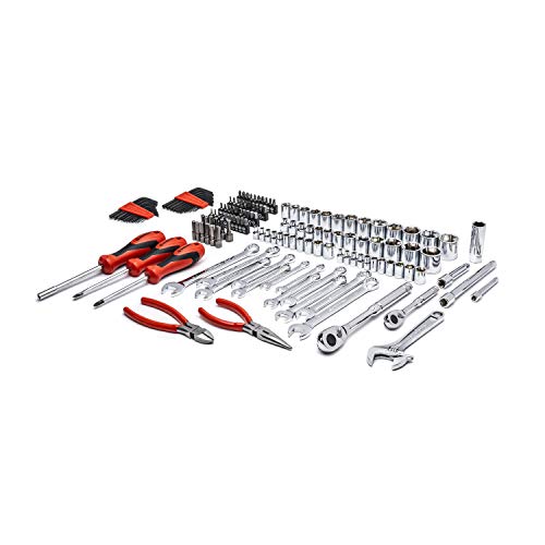 Crescent CTK150 Profi-Werkzeugset, 150-teilig, 1/4 Zoll und 3/8 Zoll, 6-Punkt, SAE/Metrisch, Profi-Werkzeug-Set Crescent CTK150 Profi-Werkzeugset, 150-teilig, 1/4 Zoll und 3/8 Zoll, 6-Punkt, SAE/Metrisch, Profi-Werkzeug-Set von Crescent