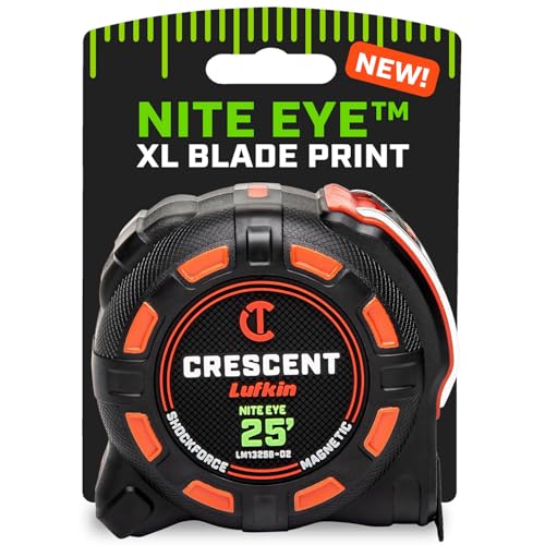 Crescent Lufkin Shockforce Nite Eye LM1325B-02 Magnetbandmaß, 7,6 m Crescent Lufkin Shockforce Nite Eye LM1325B-02 Magnetbandmaß, 7,6 m von Crescent