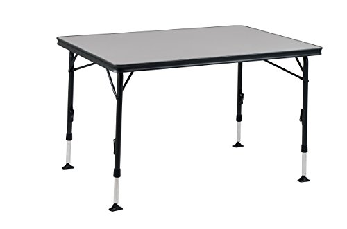 Crespo 1151400 CR ap-272 Tisch, Aluminium, schwarz, 120 x 80 cm von Crespo