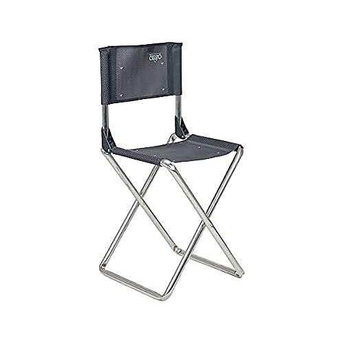 Crespo AL-304/40 Stuhl, Aluminium, Anthrazit, 57 x 42 x 44 cm von Crespo