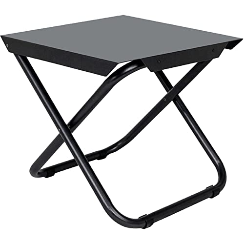 Crespo Camping Beistelltisch AP290 Tisch Klapptisch Falttisch Klappbar Alu 50kg, Aluminium, Schwarz, ‎Einheitsgröße von Crespo