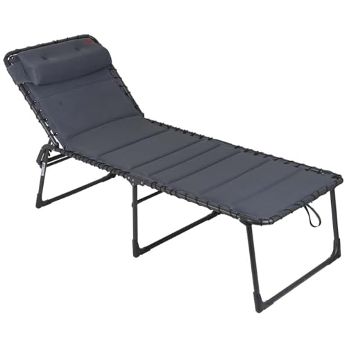Crespo Sonnenliege Liegestuhl AL364 XL Air Deluxe Camping Garten Liege Alu 140kg Grau Crespo Sonnenliege Liegestuhl AL364 XL Air Deluxe Camping Garten Liege Alu 140kg Grau von Crespo
