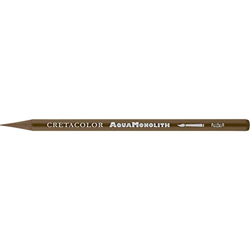 Cretacolor AQUA MONOLITH - Vollminenstifte, Einzelfarbe, 216 Olivbraun von Cretacolor