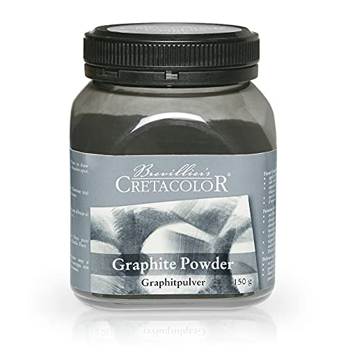 Cretacolor Graphitpulver, 150g in Kunststoffdose von Cretacolor