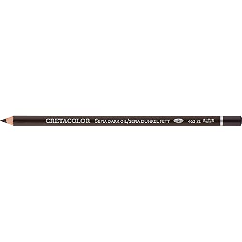 Cretacolor Künstlerstift - Sepia, dunkel (fett) von Cretacolor