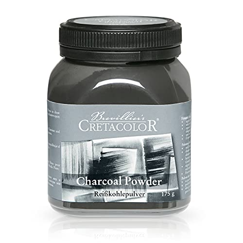 Cretacolor Reißkohlepulver, 175g in der Kunststoffdose von Cretacolor