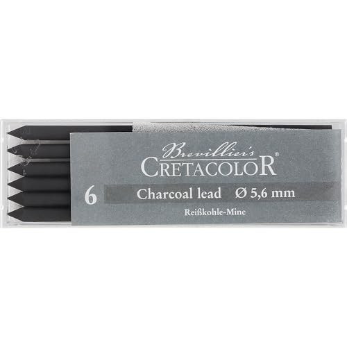 Cretacolor Soft Charcoal Lead 6/Pack von Cretacolor