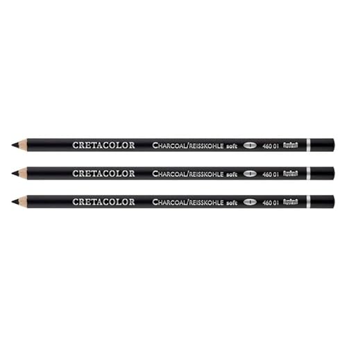 NEU Cretacolor Reißkohle-Stift extra weich, 3 Stk. [Haushaltswaren] von Cretacolor