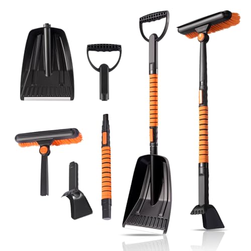 Cretosou Schneeschaufel Einstellbare Schaufeln, Upgrade Spaten Drehbare Klappspaten Schaufel, Vielseitige Tragbare Große Kapazität Spatel für Auto Camping Garten Schneemann Spielen Notfall (5) Cretosou Schneeschaufel Einstellbare Schaufeln, Upgrade Spaten Drehbare Klappspaten Schaufel, Vielseitige Tragbare Große Kapazität Spatel für Auto Camping Garten Schneemann Spielen Notfall (5) von Cretosou