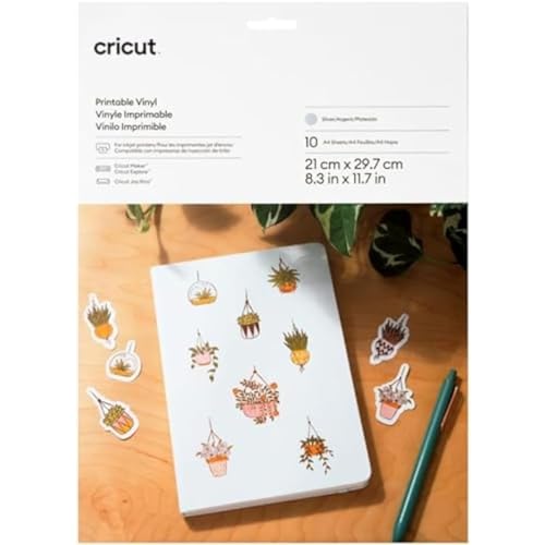 Bedruckbares Vinyl – A4 (10 Stk.) von Cricut