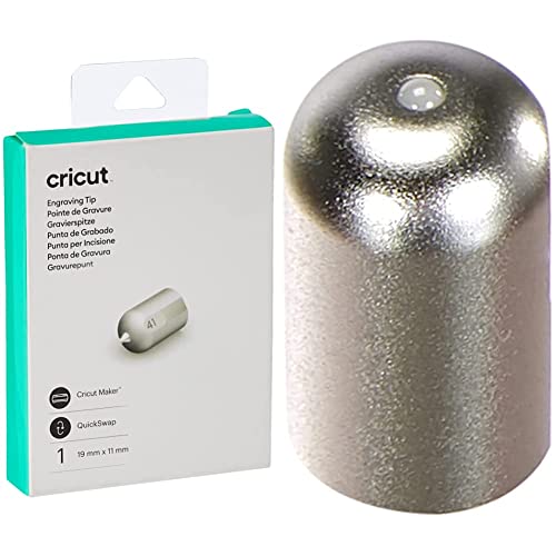 Cricut 2007310 Gravierspitze, One Size & 2007308, fein Tiefprägungsspitze, One Size Cricut 2007310 Gravierspitze, One Size & 2007308, fein Tiefprägungsspitze, One Size von Cricut