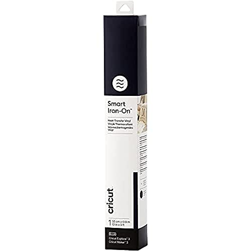Cricut 2008687 Smart Iron-On Heat-Transfer Vinyl | 1 Sheet | 33cm x 0.9m | Navy, (3ft), 0.9m (3ft) von Cricut