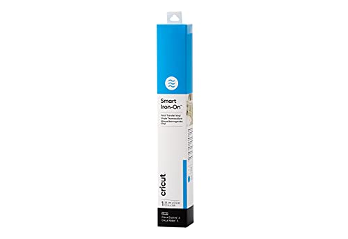 Cricut 2008689 Smart Iron-On Heat-Transfer Vinyl | 1 Sheet | 33cm x 0.9m | Ocean, (3ft), 0.9m (3ft) von Cricut