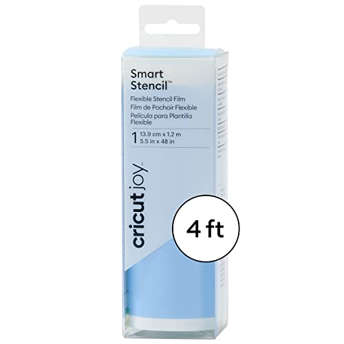 Cricut Joy Smart Schablone | 1,2 m (4ft) | Flexibler Schablonenfilm | Zur Verwendung mit Cricut Freude Cricut Joy Smart Schablone | 1,2 m (4ft) | Flexibler Schablonenfilm | Zur Verwendung mit Cricut Freude von Cricut