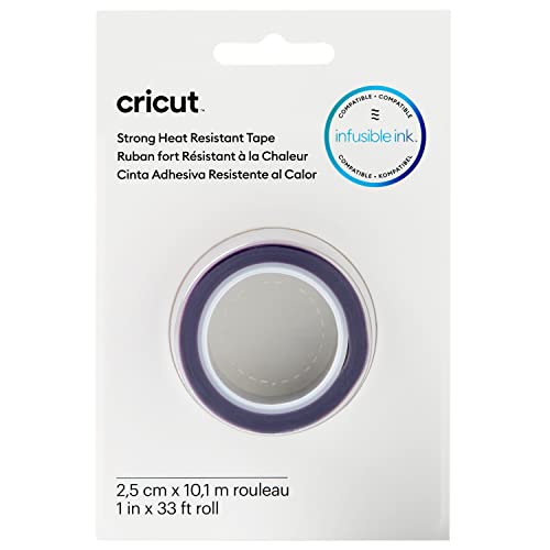 Cricut 2009357 Strong Heat Resistant Tape Klebeband Modellbau, Blue, 10.1m (33ft) von Cricut